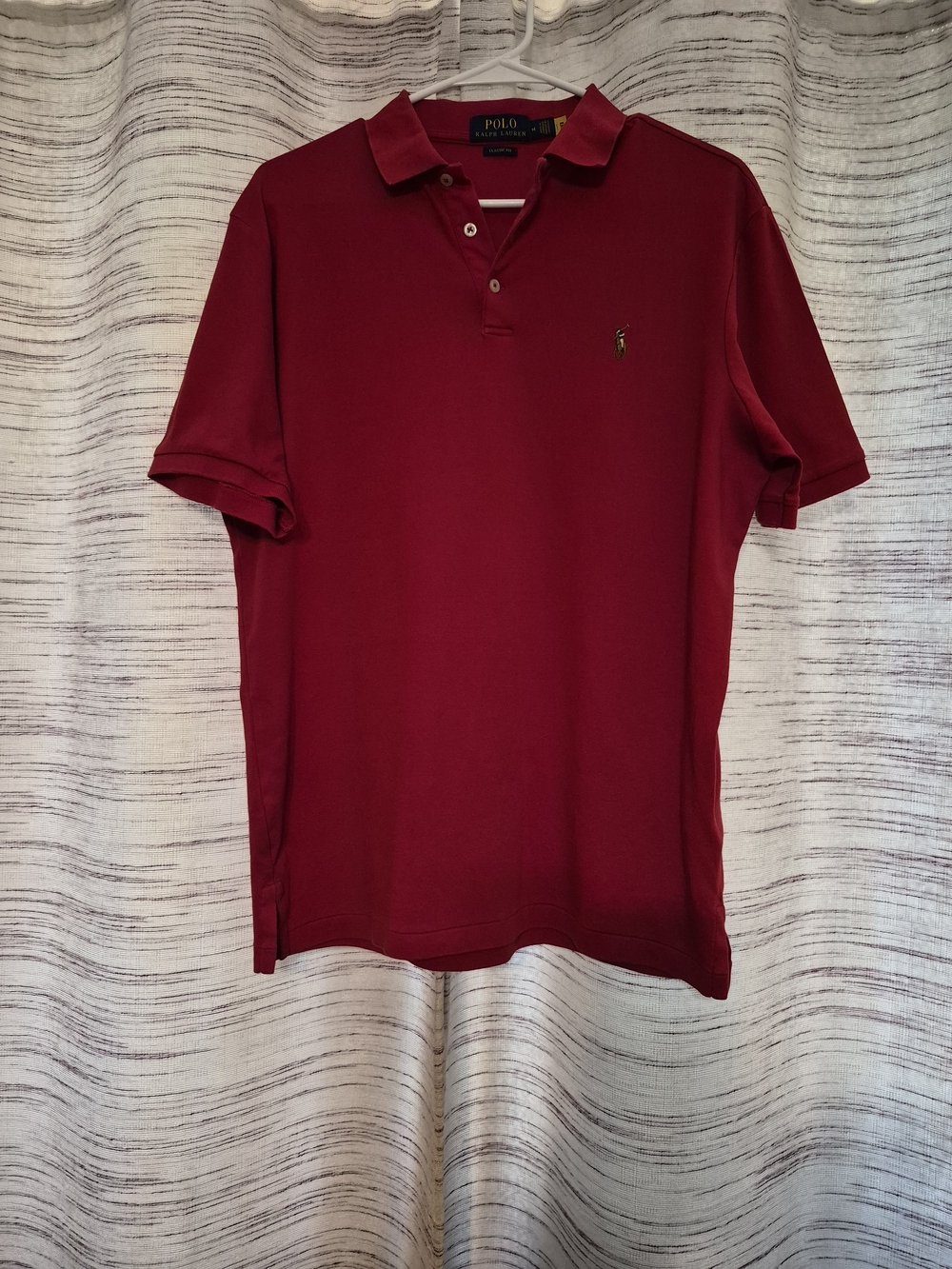 Polo by Ralph Lauren Men's Red Short-Sleeve Polo Shirt